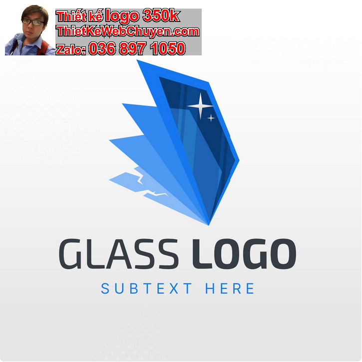 Thiết kế logo công ty nhôm kính