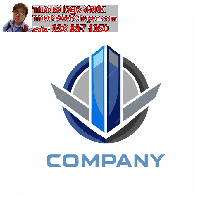 Thiết kế logo công ty nhôm kính