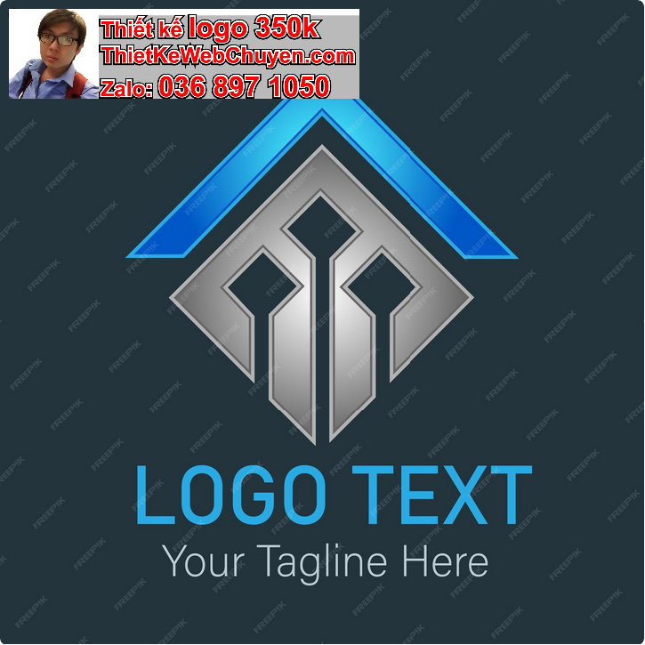 Thiết kế logo công ty nhôm kính