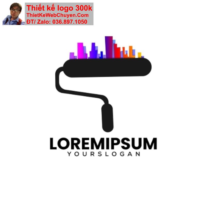 Thiết kế logo công ty sơn Thiết kế logo công ty sơn