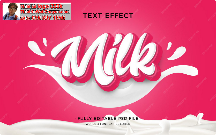 Thiết kế logo công ty sữa bột