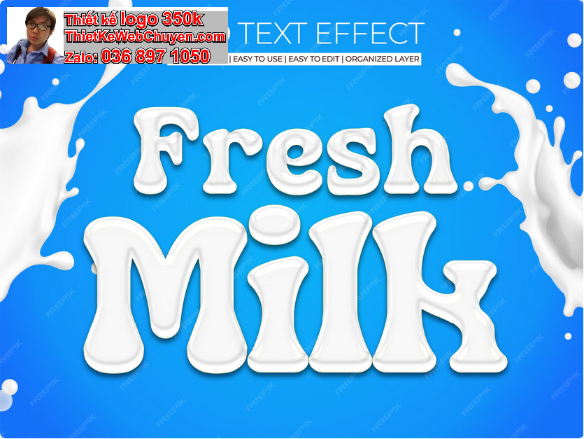 Thiết kế logo công ty sữa bột