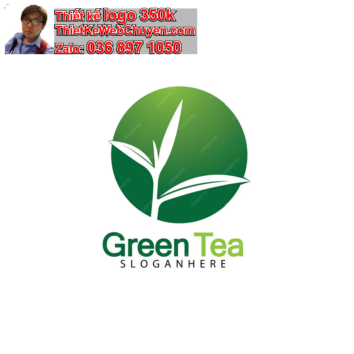 Thiết kế logo công ty trà xanh