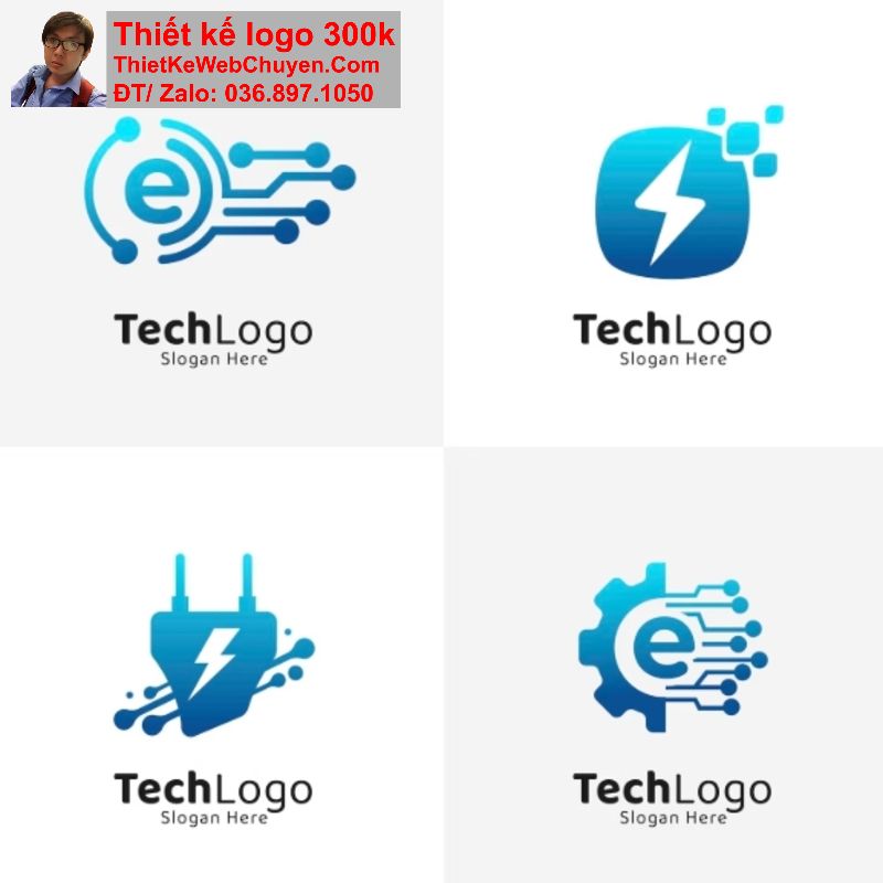 Thiết kế logo cửa hàng điện máy Thiết kế logo cửa hàng điện máy