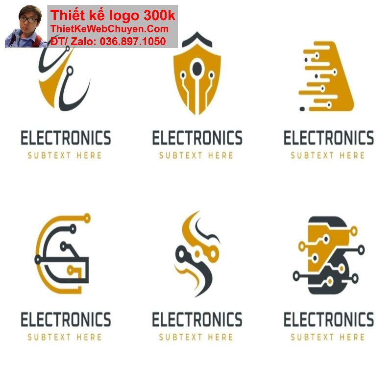 Thiết kế logo cửa hàng điện máy Thiết kế logo cửa hàng điện máy