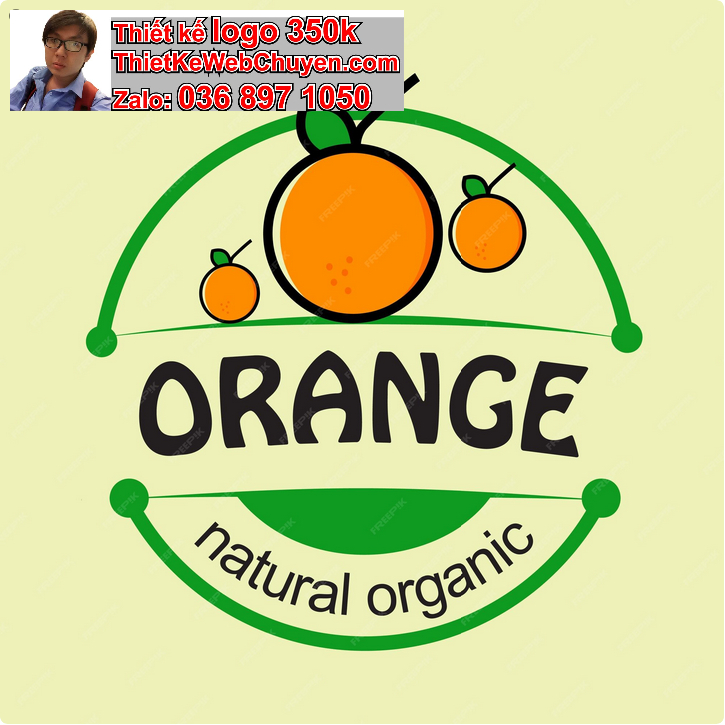 Thiết kế logo cửa hàng trái cây tươi