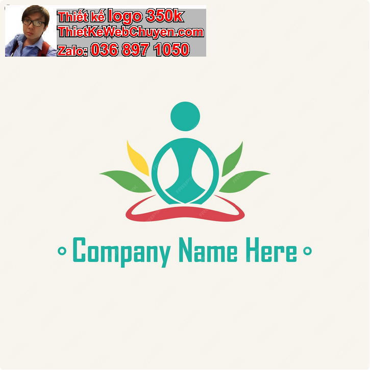 Thiết kế logo dịch vụ chăm sóc sức khỏe tại nhà