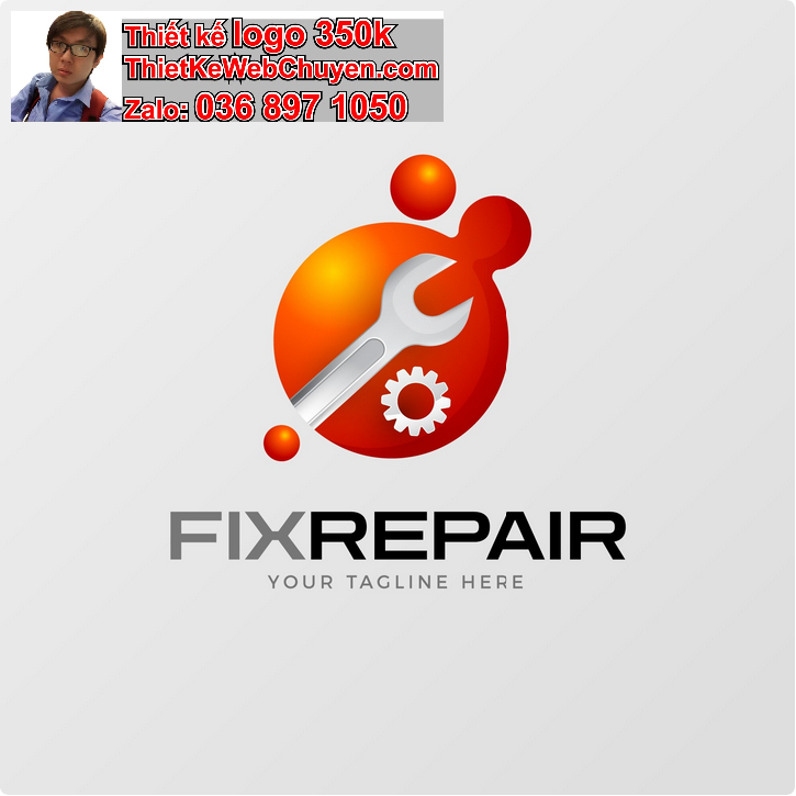 Thiết kế logo dịch vụ sửa điện lạnh