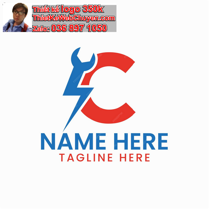 Thiết kế logo dịch vụ sửa điện lạnh