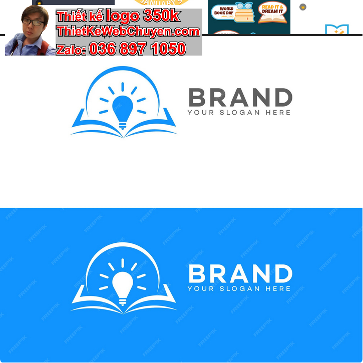 Thiết kế logo đọc truyện tranh