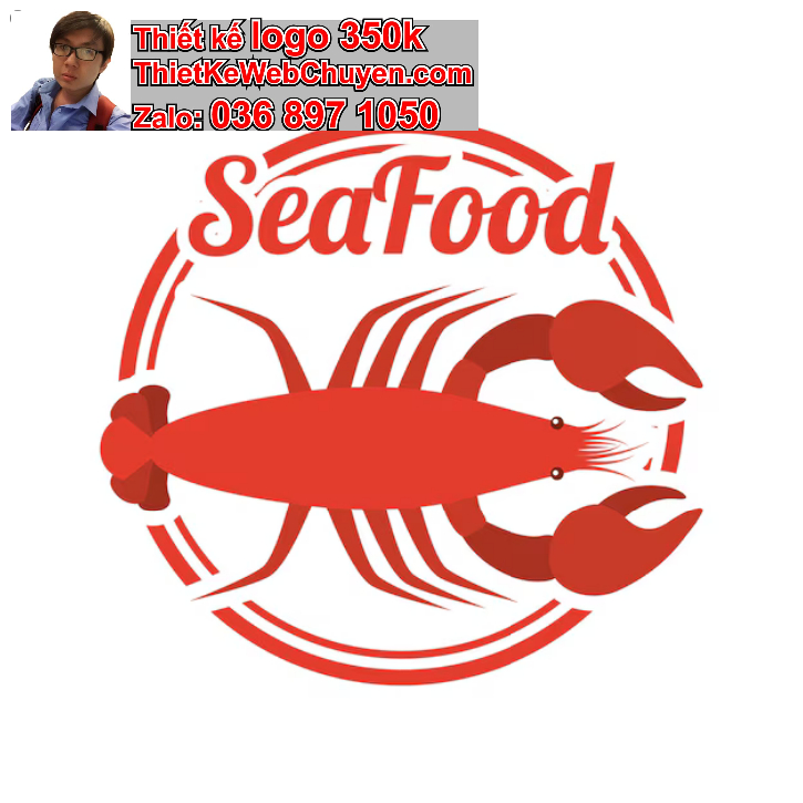 Thiết kế logo hải sản đồ biển