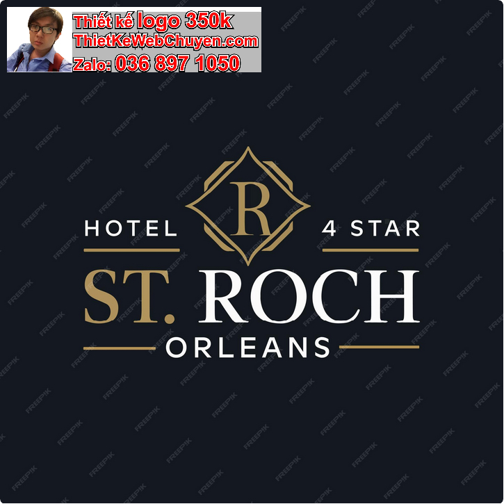 Thiết kế logo khách sạn nhà nghỉ resort