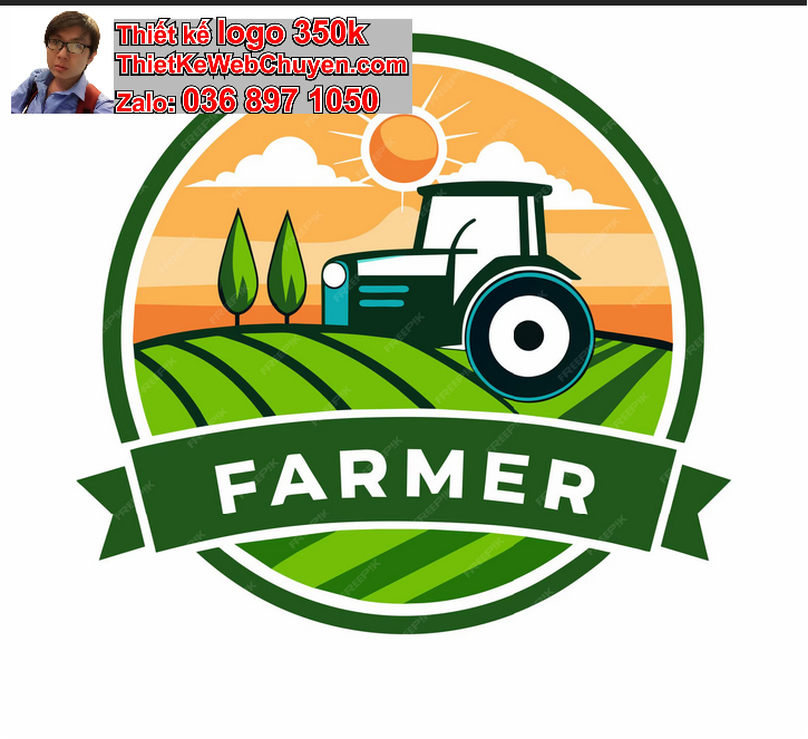 Thiết kế logo nông nghiệp hợp tác xã