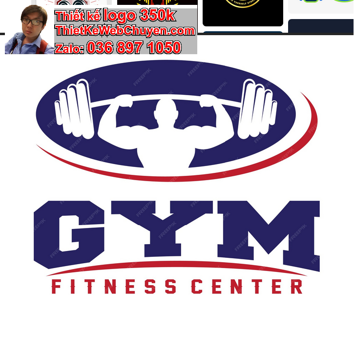Thiết kế logo phòng tập gym