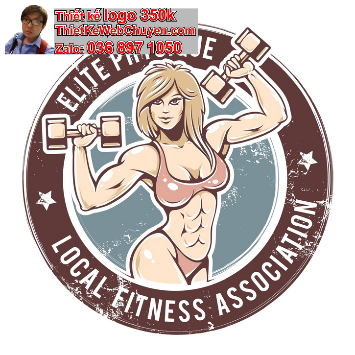 Thiết kế logo phòng tập gym