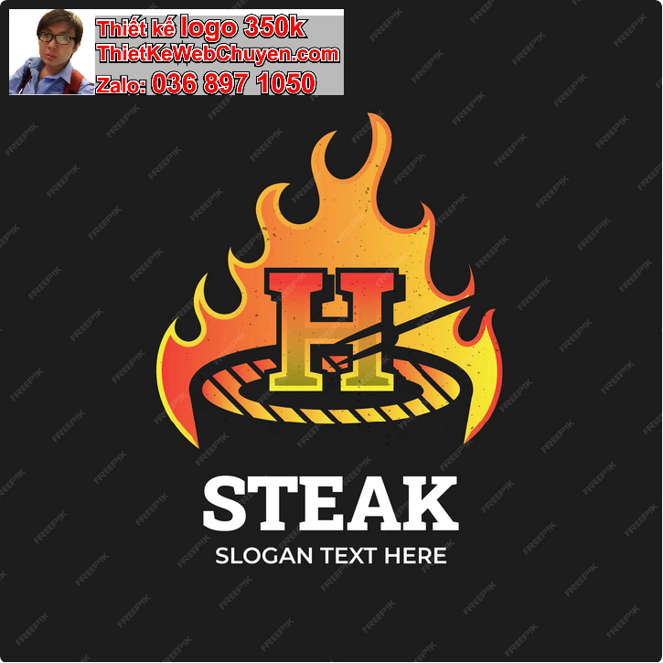 Thiết kế logo quán lẩu nướng