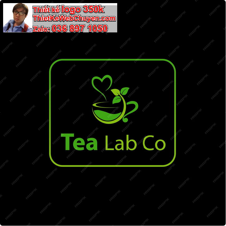 Thiết kế logo quán trà chanh