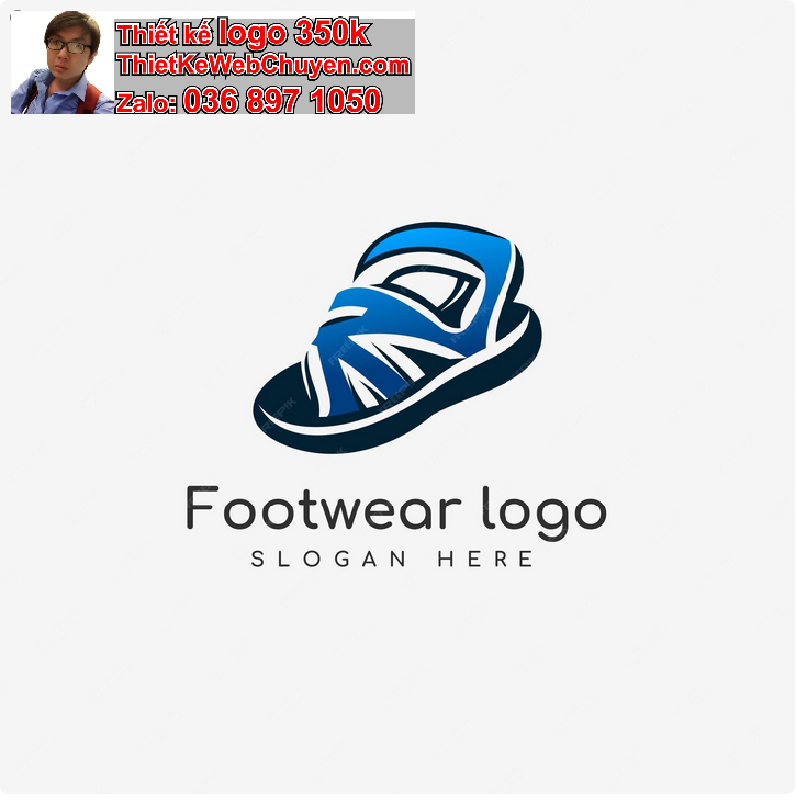 Thiết kế logo shop dép 