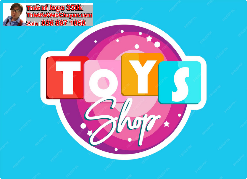 Thiết kế logo shop đồ chơi