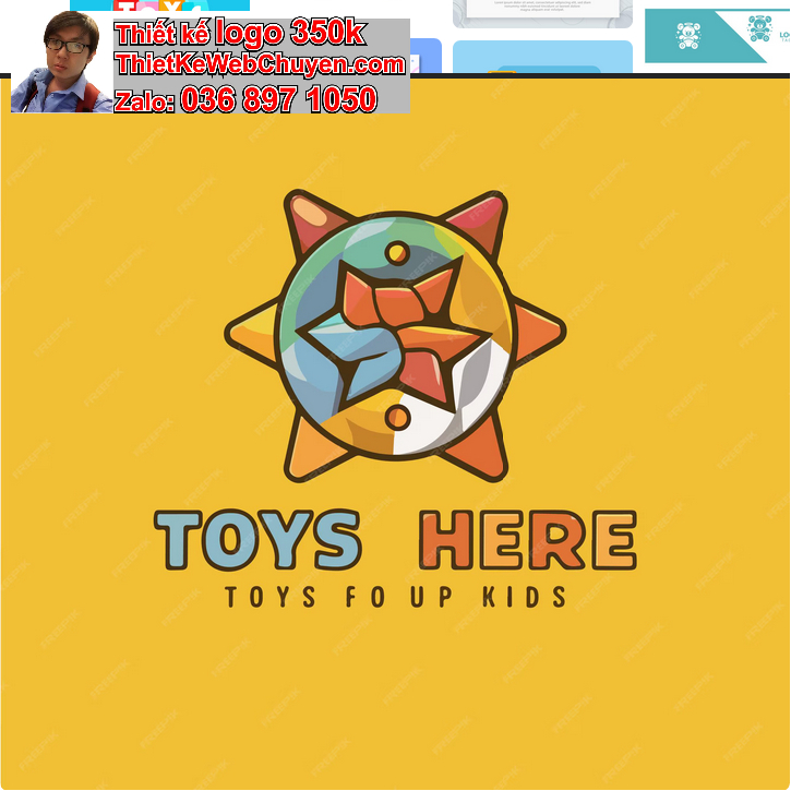 Thiết kế logo shop đồ chơi