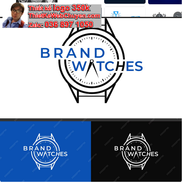 Thiết kế logo shop đồng hồ