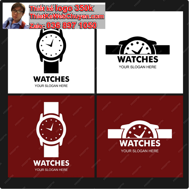 Thiết kế logo shop đồng hồ