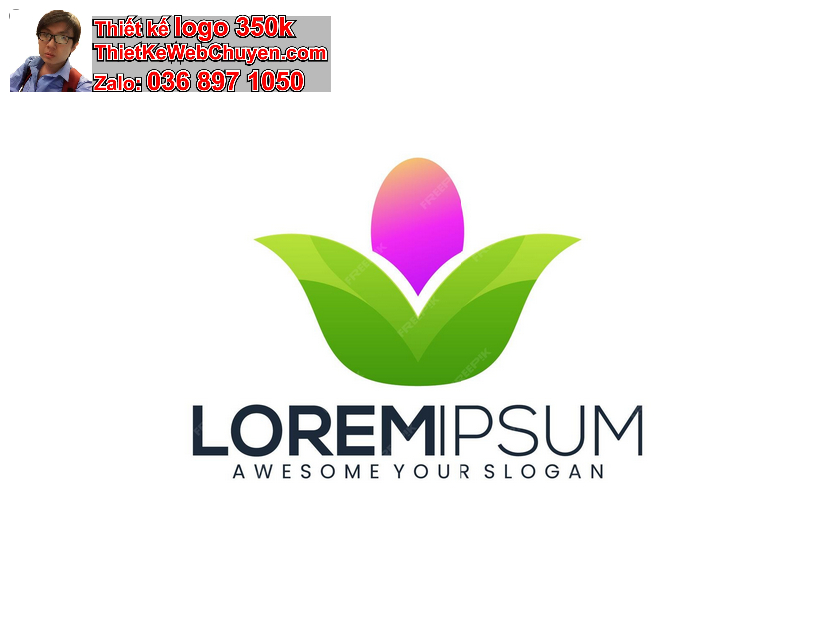 Thiết kế logo shop hoa tươi