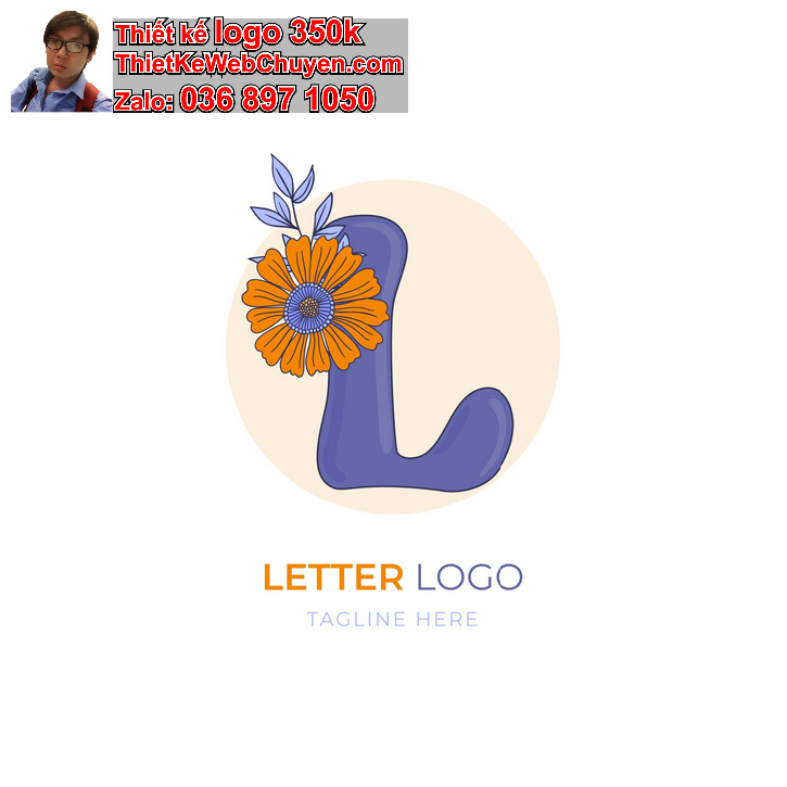 Thiết kế logo shop hoa tươi