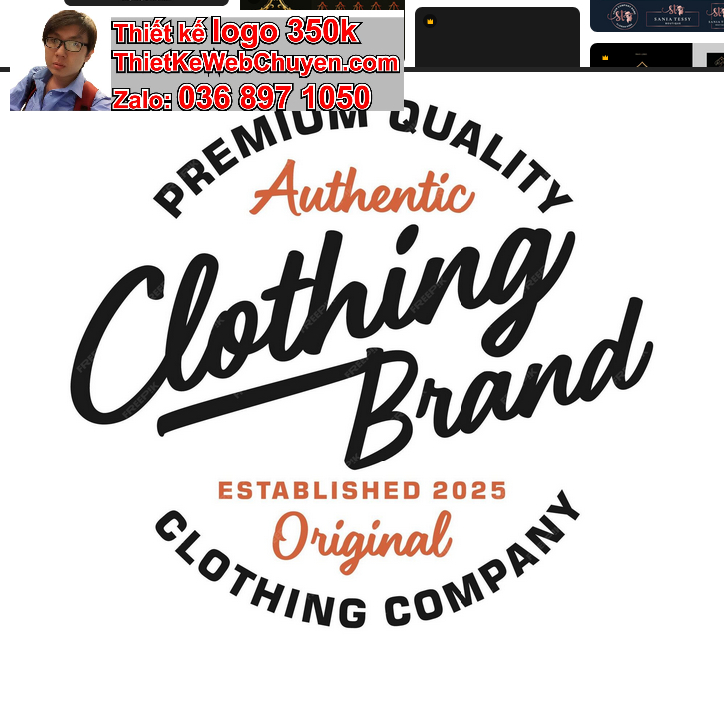 Thiết kế logo shop quần áo nam nữ