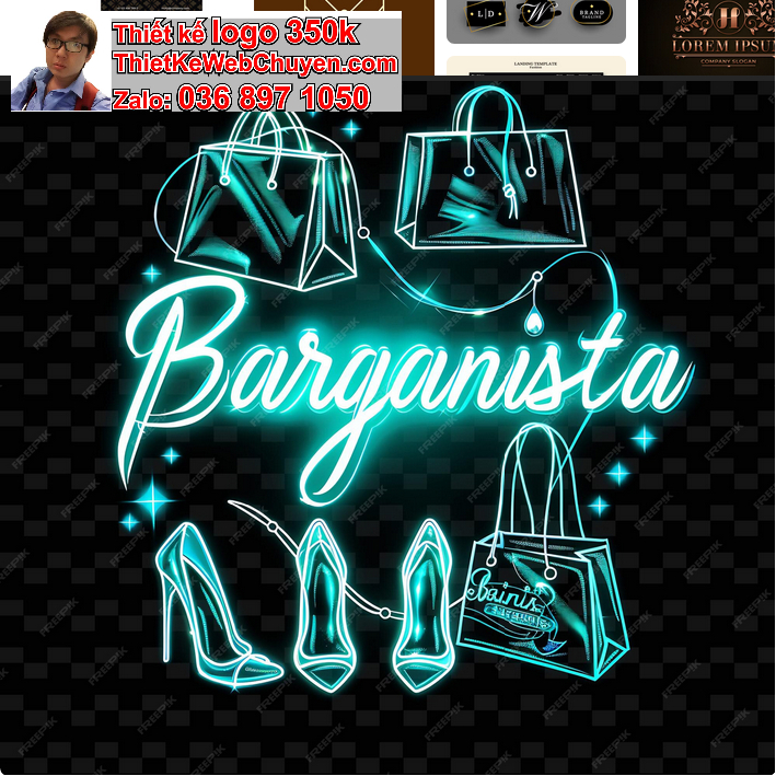 Thiết kế logo shop thời trang 