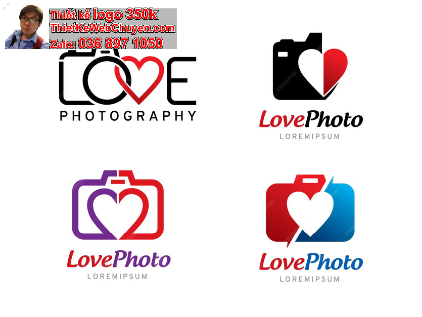 Thiết Kế Logo Studio Ảnh Cưới