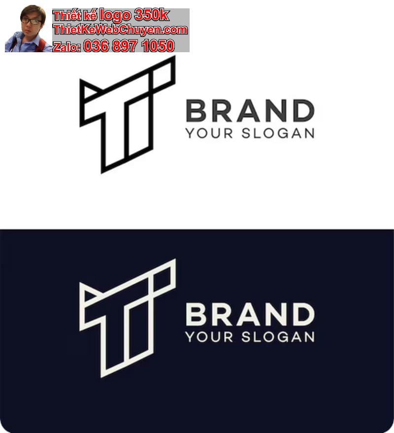 Thiết kế logo tên Tân