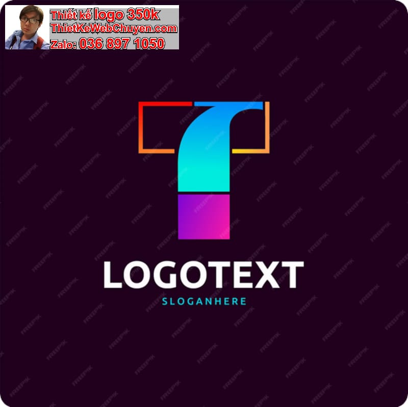 Thiết kế logo tên Thiên