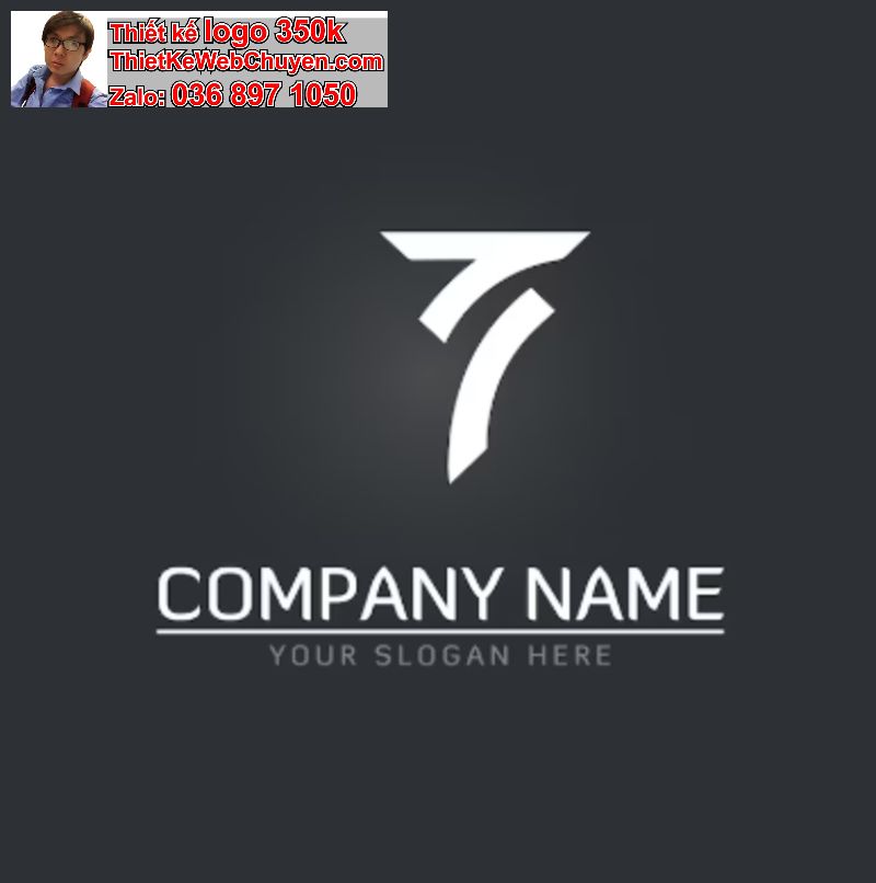 Thiết kế logo tên Tiến