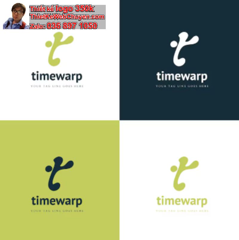 Thiết kế logo tên Tiến