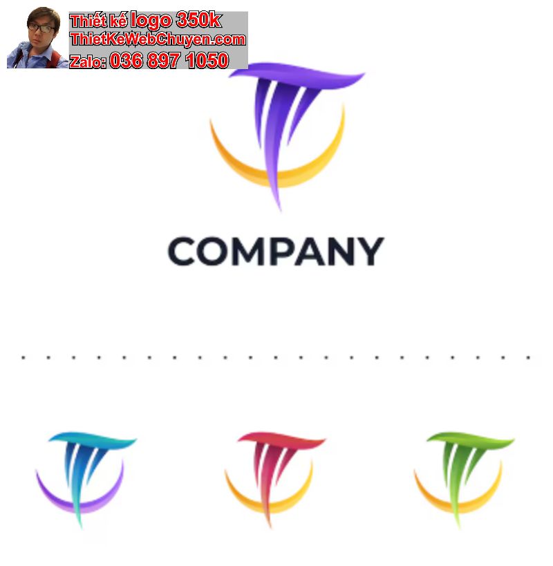 Thiết kế logo tên Toàn