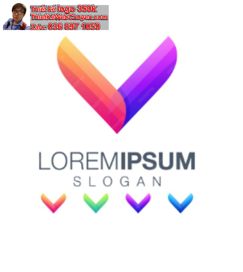 Thiết kế logo tên Văn