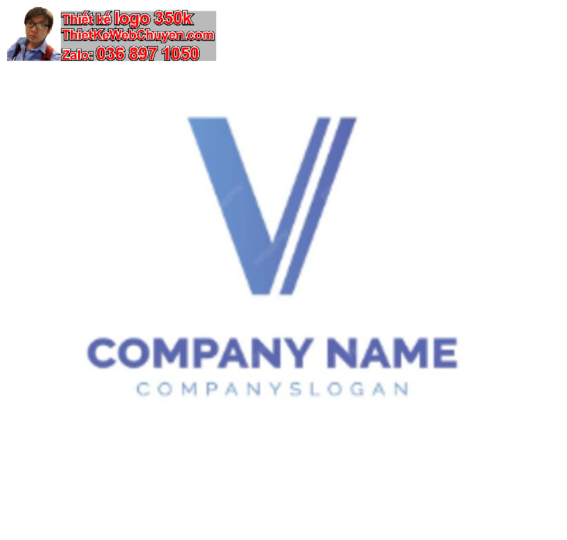 Thiết kế logo tên Vũ