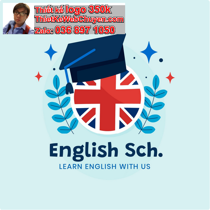Thiết kế logo trung tâm tiếng Anh