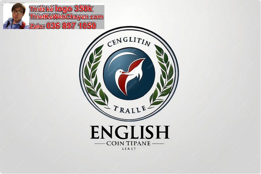 Thiết kế logo trung tâm tiếng Anh