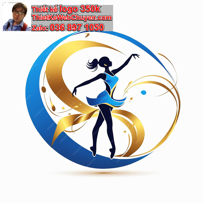 Thiết kế logo yoga aerobic