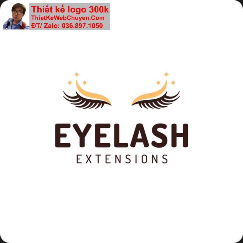 logo nối lông mi Logo Nối Lông Mi