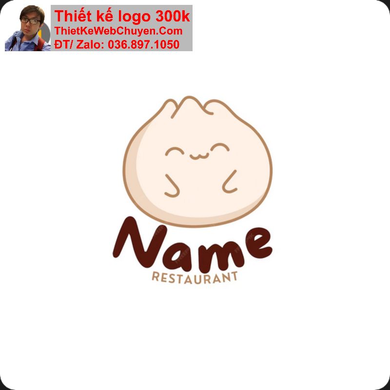 thiết kế logo bánh bao thiết kế logo bánh bao