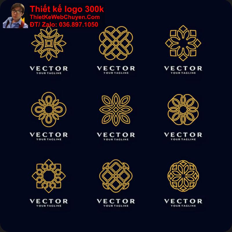 thiết kế logo hoa văn thiết kế logo hoa văn