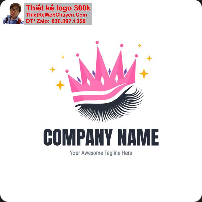 logo nối lông mi logo nối lông mi