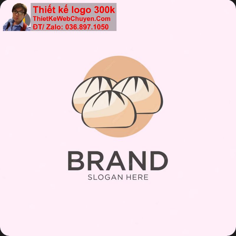 thiết kế logo bánh bao thiết kế logo bánh bao