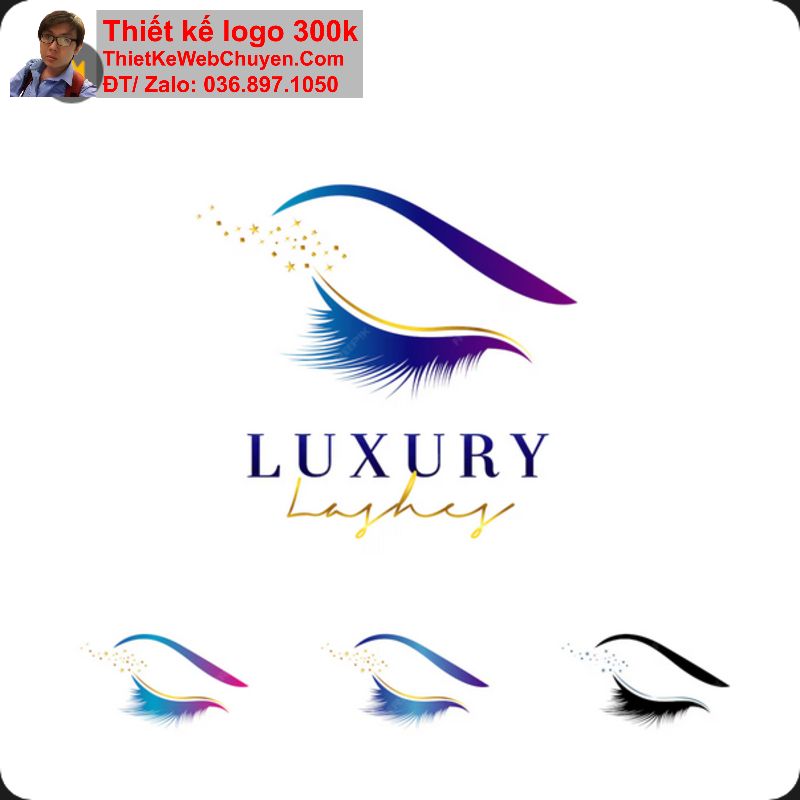 logo nối lông mi logo nối lông mi