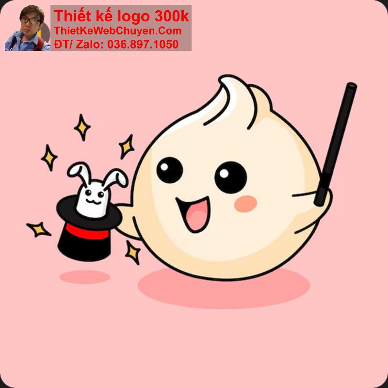 thiết kế logo bánh bao thiết kế logo bánh bao