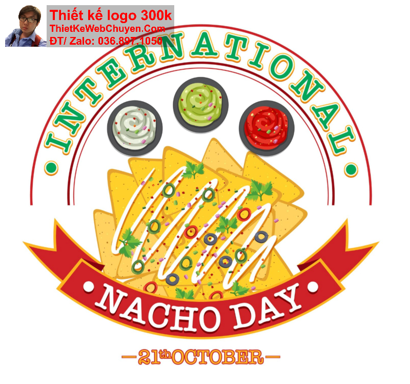 Thiết kế logo bánh tráng trộn Thiết kế logo bánh tráng trộn