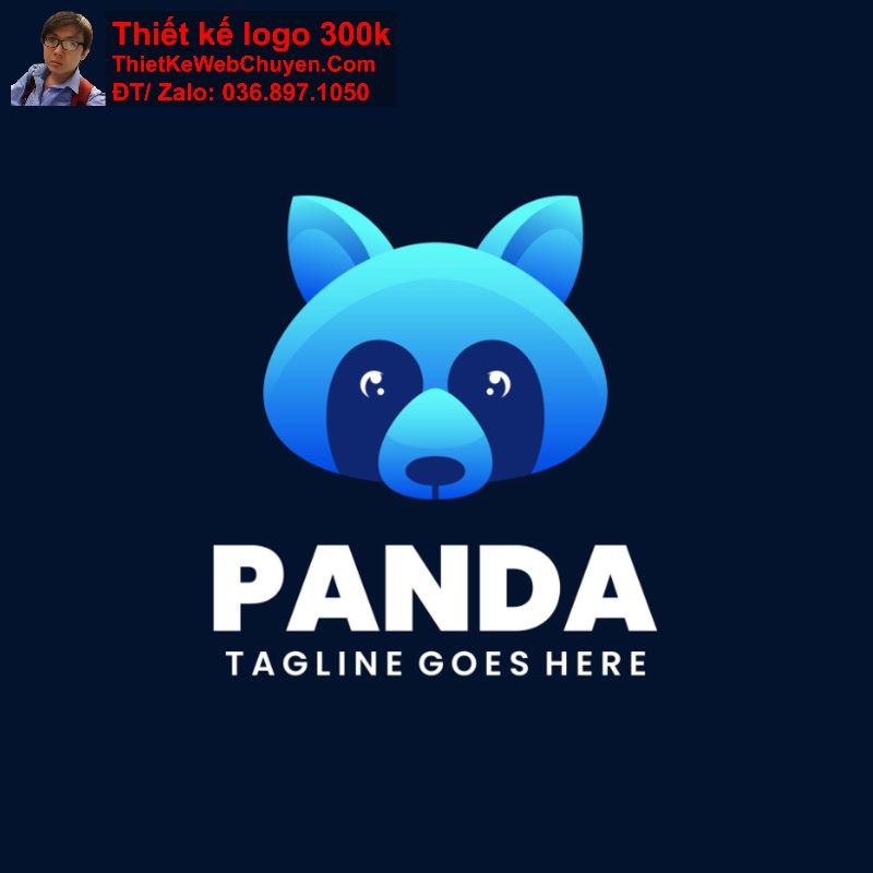 logo con gấu trúc logo con gấu trúc